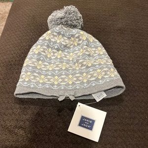 New 6-12 months Janie and jack hat